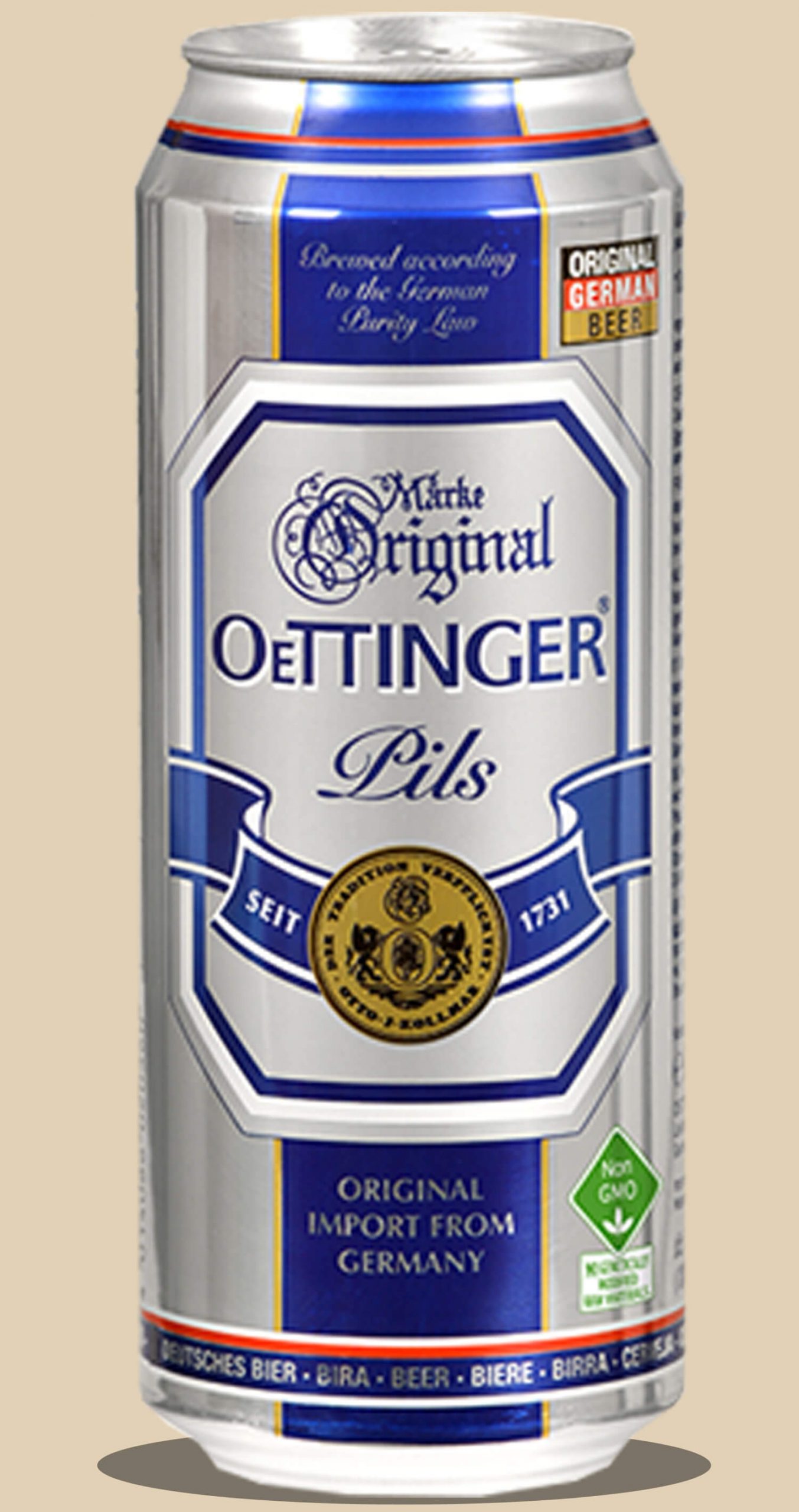 Oettinger Pils Cans 500mL - Dan Salmon A/S